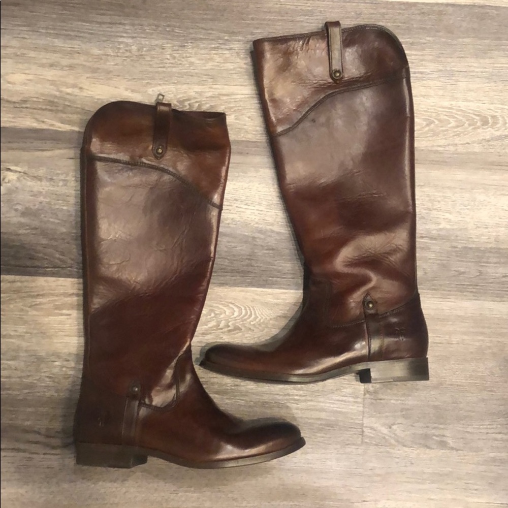 Frye Brown Leather Boots